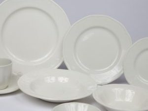 White Sonata Plates